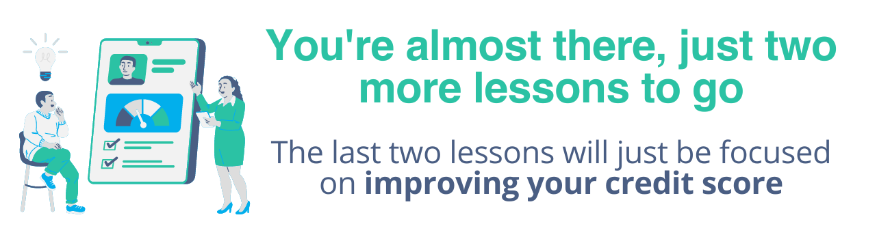 Two more lessons to go